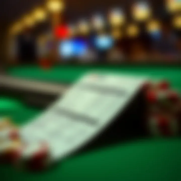 Detailed view of a betting slip on Fan Duel platform