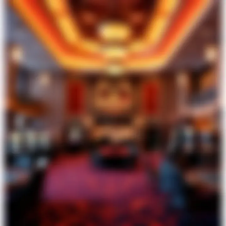 Firekeepers Casino Lobby An inviting lobby area inside Firekeepers Casino with engaging decor