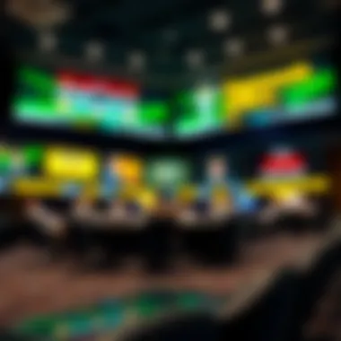 Promotional banners highlighting offers and bonuses at Hammond Sportsbook