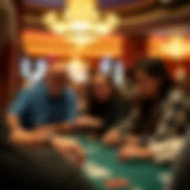 Local patrons engaging in responsible gaming practices