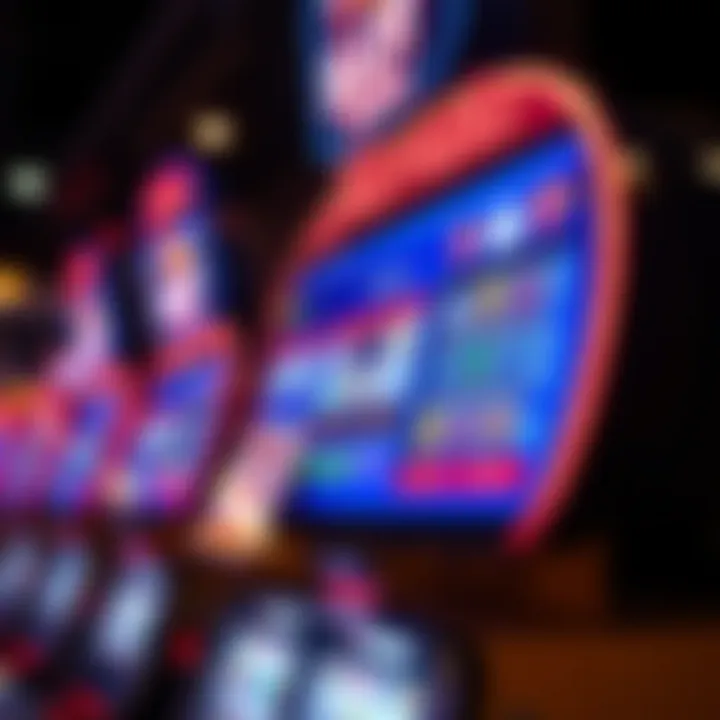 Display of the Harrah's slot machine finder interface