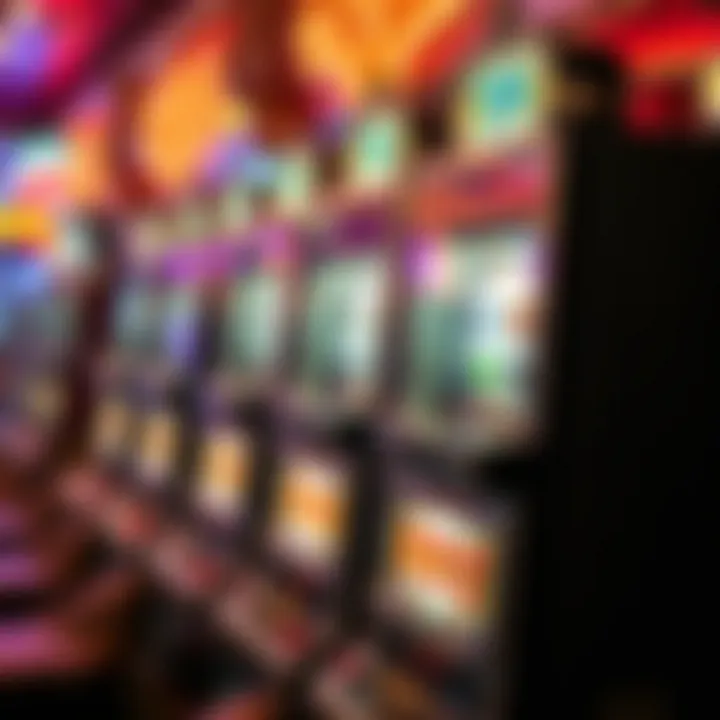 An infographic detailing the history of slot machines