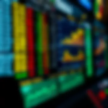 A detailed analysis of horse racing statistics displayed on a digital screen.