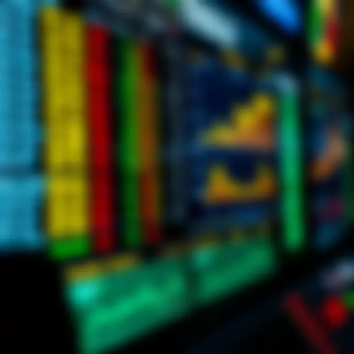 A detailed analysis of horse racing statistics displayed on a digital screen.