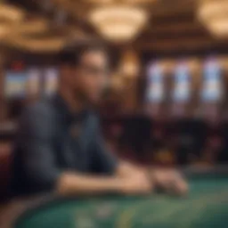 Guests enjoying personalized service at the casino floor