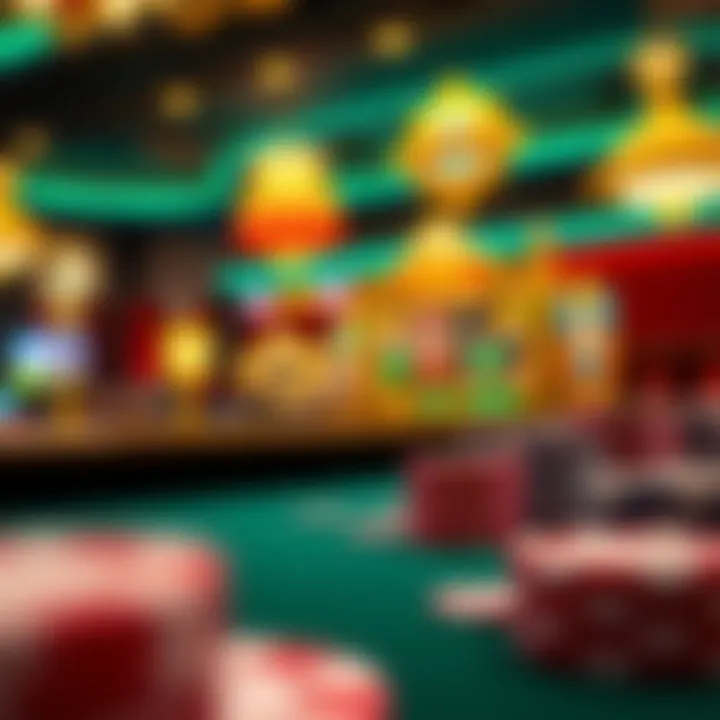 Understanding Responsible Gambling Practices Illustration of responsible gambling practices with informative graphical elements