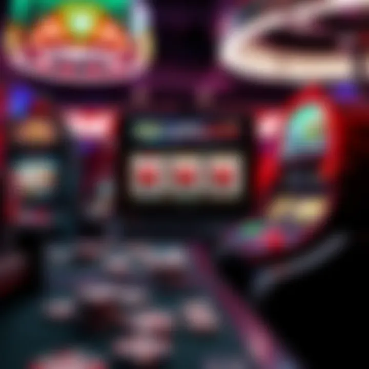 The Technology Powering Digital Slots Visual representation of technology behind digital slots emphasizing advanced features