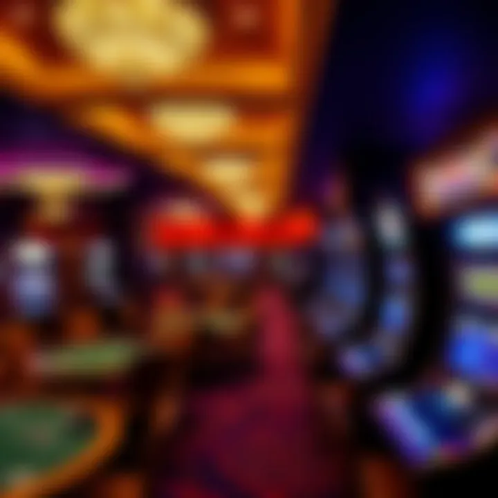 Interior shot highlighting the gaming floor with various tables and slot machines