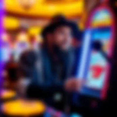 Winning moment displayed on the lion slot machine