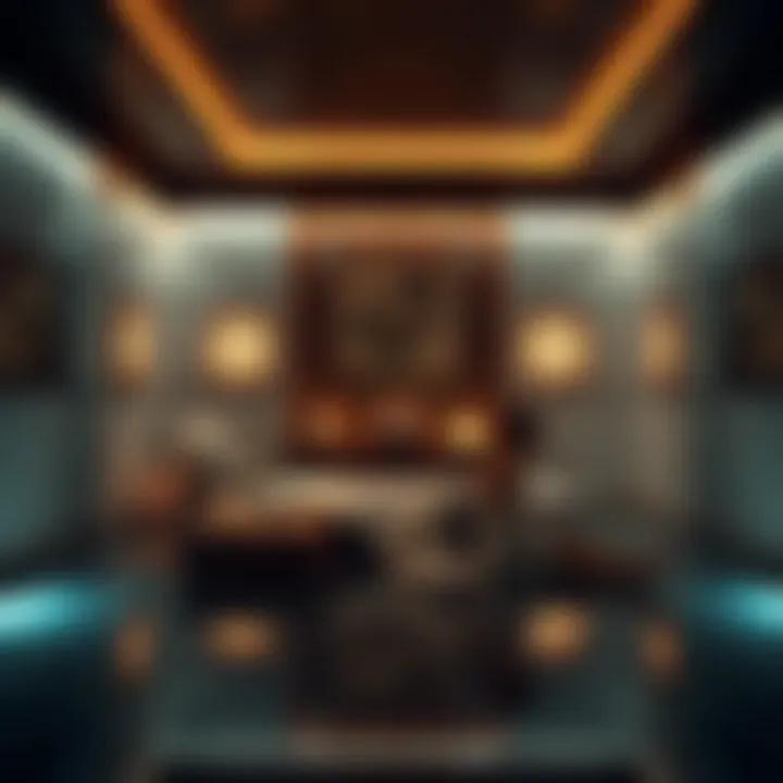 Relaxing spa environment emphasizing tranquility and luxury