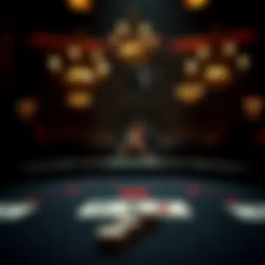 Visual representation of advanced blackjack strategies