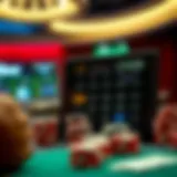 A detailed view of Texas Hold'em odds calculator interface