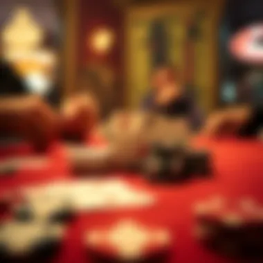 Visual representation of poker odds and probabilities