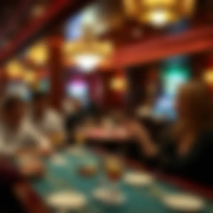 Relaxing dining experience at Isleta Casino