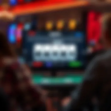 An illustration showing the WPT poker platform interface