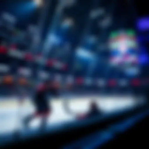 Dynamic betting odds in NHL