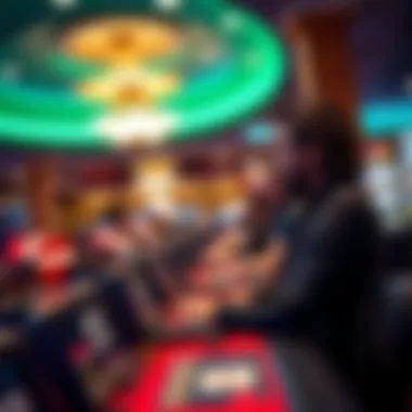 Vibrant gaming floor at Ocean City Casino