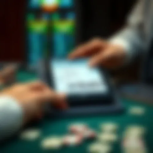 Digital wallet interface showing transaction for lottery ticket