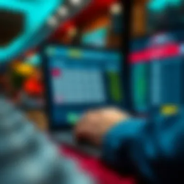 Lottery ticket purchase overview on an online platform