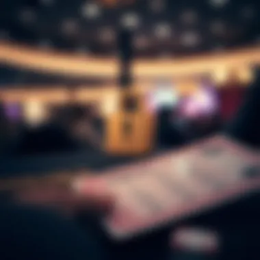 Secure online payment symbol with a lottery ticket