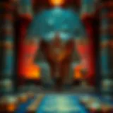 Ancient Egyptian symbols and hieroglyphs