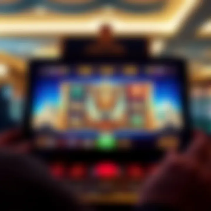 Pharaoh's Fortune gameplay interface on a screen