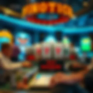 Graphical representation of player engagement through game mechanics