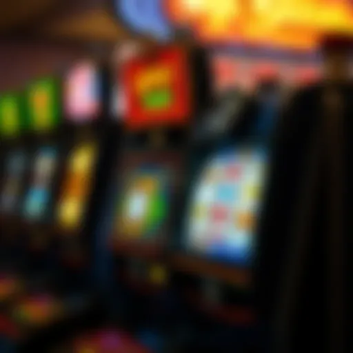 Diverse slot machine designs showcasing vibrant themes and mechanics