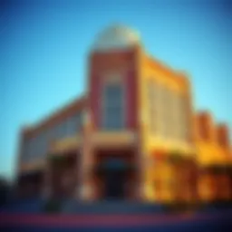 Exterior view of The President Casino showcasing its architectural beauty