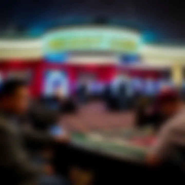 A welcoming atmosphere highlighting responsible gaming practices