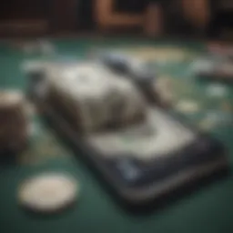 Showcasing various money-making apps on a smartphone screen