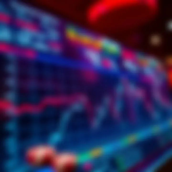 Graph showcasing trends in boxing betting markets