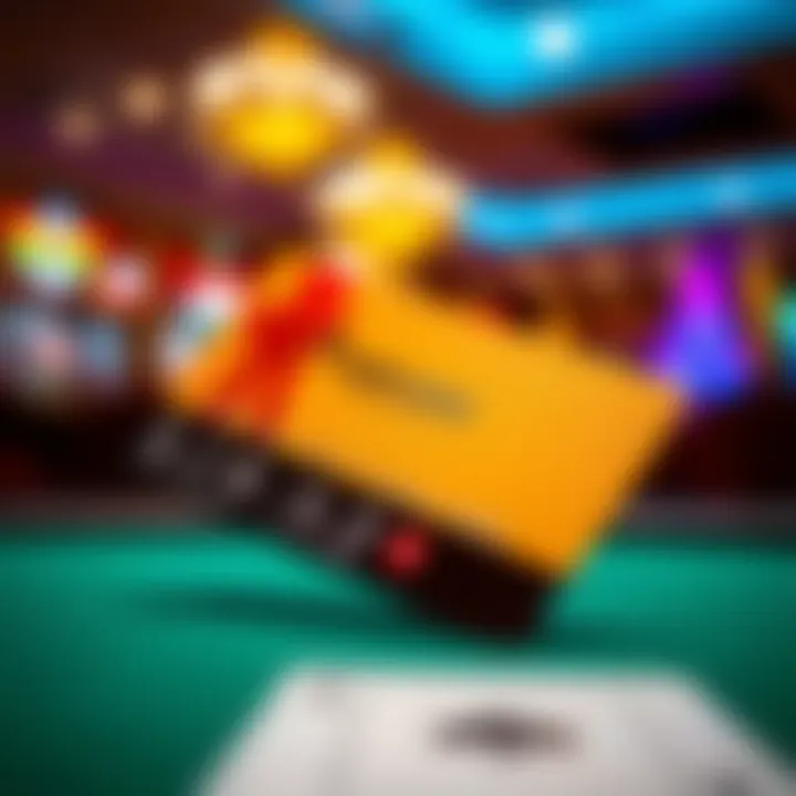 Close-up of the Tropicana Atlantic City Rewards Card highlighting its features