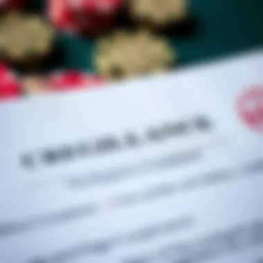 Close-up of a compliance document with regulatory stamps.