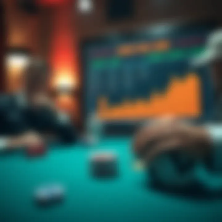 Visual representation of player performance metrics