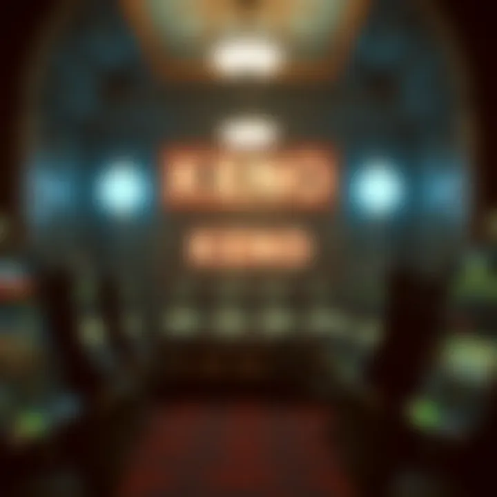 Historic Keno gambling hall showcasing its origins