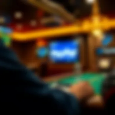 Visual representation of benefits of using PayPal for online betting