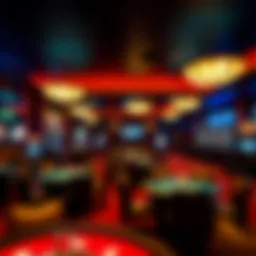 Luxurious gaming lounge at Valley of the Buffalo Casino