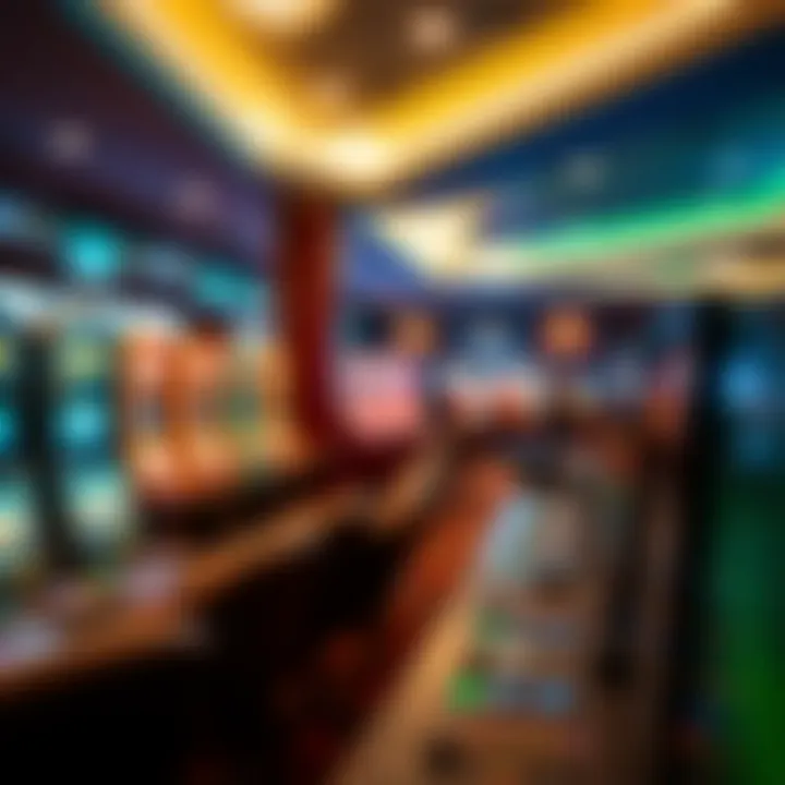 A welcoming atmosphere in Winstar Casino for gamers